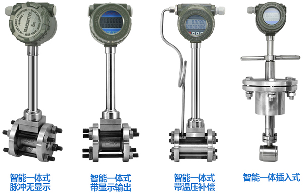 智能涡街流量计传感器分类图