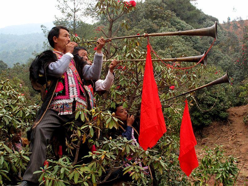 美在大姚丨插花节，彝家人的浪漫情诗-图3