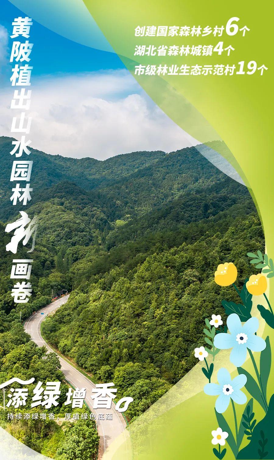 添绿增香 黄陂植出山水园林新画卷-图3